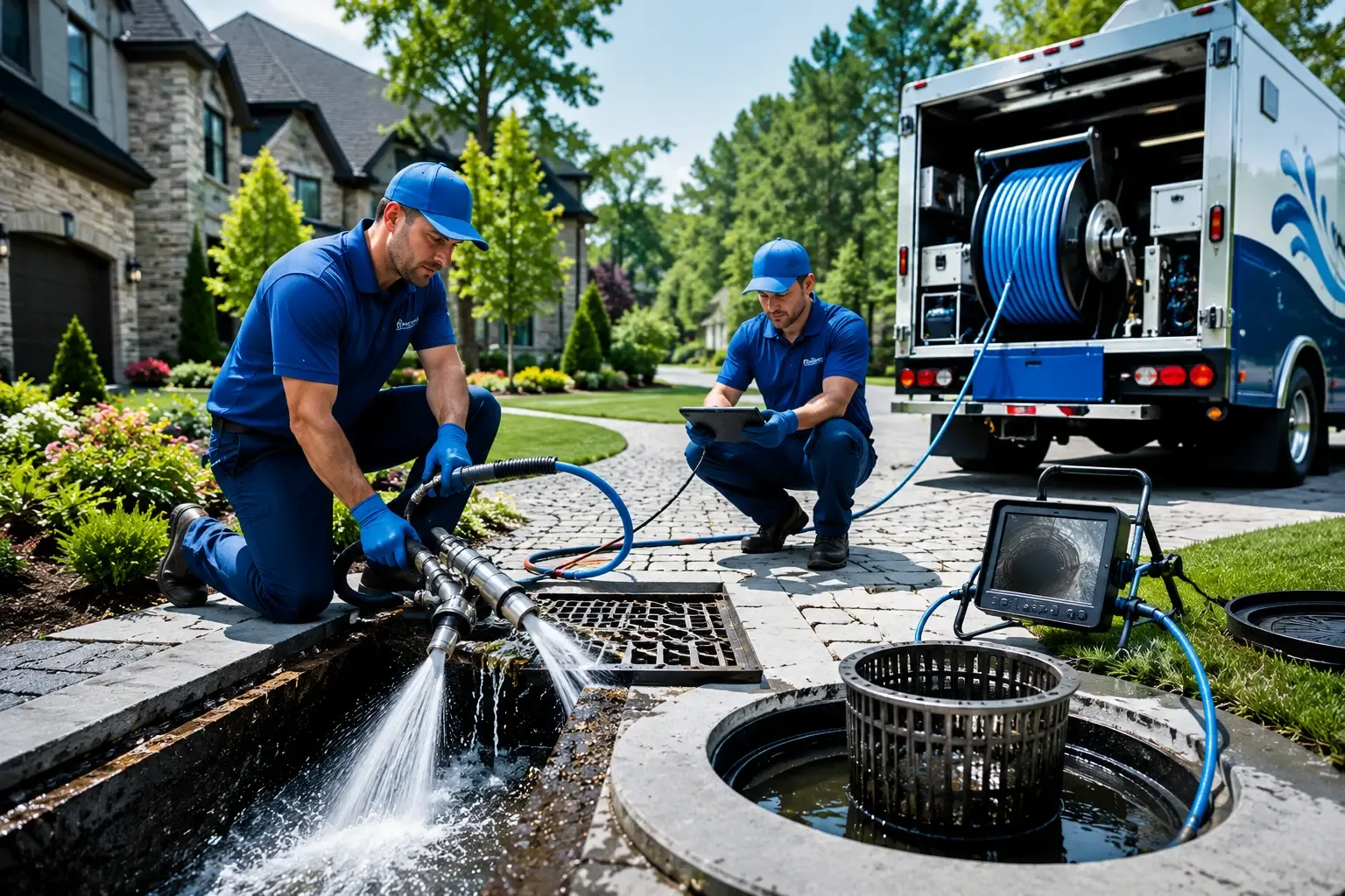 Local outdoor drain cleaning professionals in Brookfield, OH