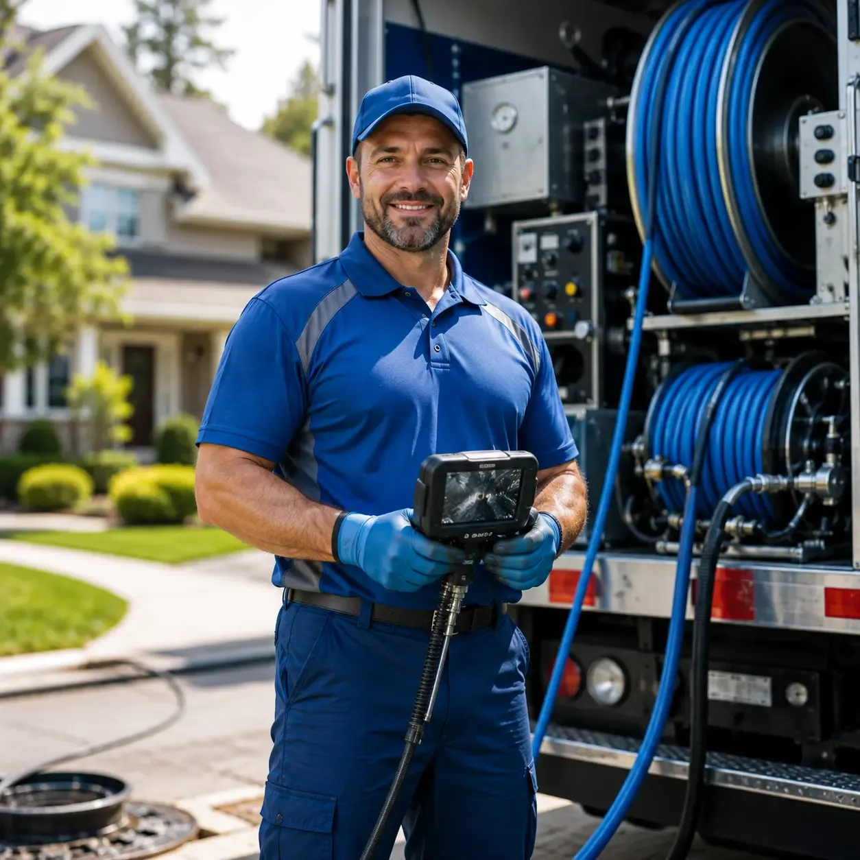 Local outdoor drain cleaning specialists in Brookfield, OH